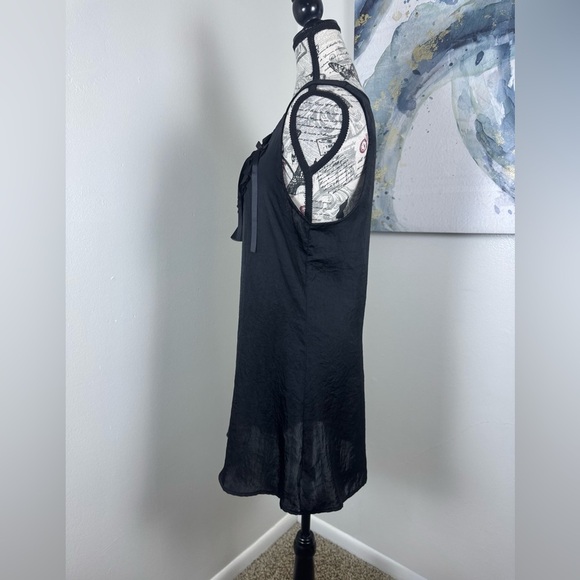 MK West Kei USA Chic Trendy Black Ruffle Dress from Nordstrom size Medium - Picture 7 of 13